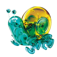 Kit Rob&oacute;tico Caracol Solar Auto-mont&aacute;vel (fa&ccedil;a voc&ecirc; mesmo) Cient&iacute;fico