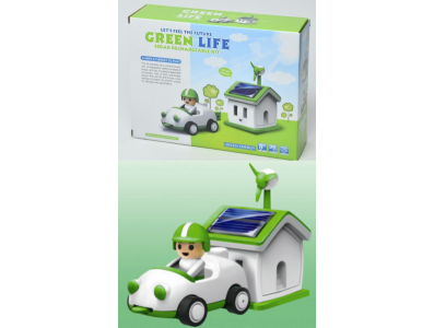 Kit Rob&oacute;tico Solar DIY Green Life Ci&ecirc;ncia da Vida - Imagem 1