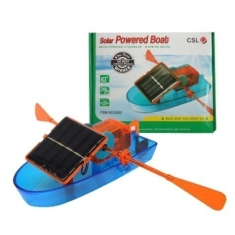 Kit DIY de Rob&oacute;tica Solar para Montagem de Barco a Remo Criativo
