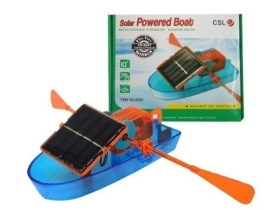 Kit DIY de Rob&oacute;tica Solar para Montagem de Barco a Remo Criativo - Imagem 1