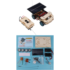 Kit Rob&oacute;tico DIY Carro Solar com Controle Remoto