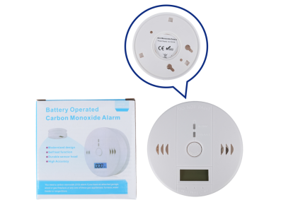 Detector de CO (Mon&oacute;xido de Carbono) com Alarme 85 dB, Display LCD, Fotoel&eacute;trico, Independente, Alta Sensibilidade, 220V - Imagem 1