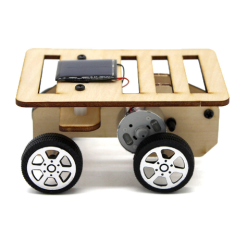 Kit Rob&oacute;tico Fa&ccedil;a Voc&ecirc; Mesmo Carro Solar de Madeira 1