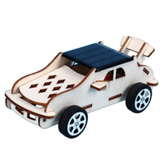Kit de Rob&oacute;tica Carro Solar de Madeira Fa&ccedil;a Voc&ecirc; Mesmo Modelo 3