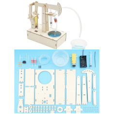 Kit de Rob&oacute;tica DIY em madeira, STEM, ci&ecirc;ncia e engenharia