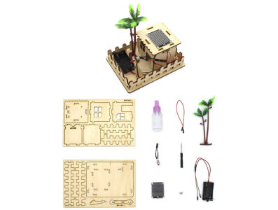 Kit de Rob&oacute;tica DIY em madeira STEM, ci&ecirc;ncia e engenharia - Imagem 1
