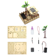 Kit de Rob&oacute;tica DIY em madeira STEM, ci&ecirc;ncia e engenharia