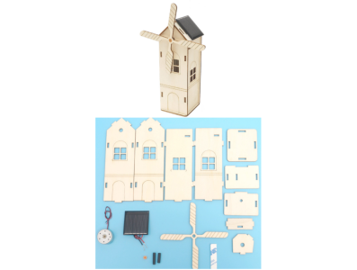 Kit Fa&ccedil;a Voc&ecirc; Mesmo de Madeira STEM: Ci&ecirc;ncia, Engenharia e Rob&oacute;tica - Imagem 1