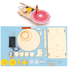 Kit DIY de Brinquedos STEM em Madeira para Ci&ecirc;ncia e Engenharia
