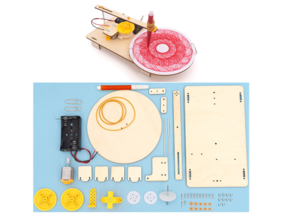 Kit DIY de Brinquedos STEM em Madeira para Ci&ecirc;ncia e Engenharia - Imagem 1
