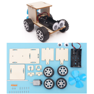 Kit Fa&ccedil;a Voc&ecirc; Mesmo de Rob&oacute;tica em Madeira STEM Ci&ecirc;ncia e Engenharia