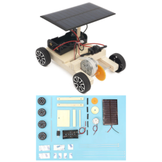 Kit de Rob&oacute;tica em Madeira DIY STEM, brinquedos de ci&ecirc;ncia e engenharia