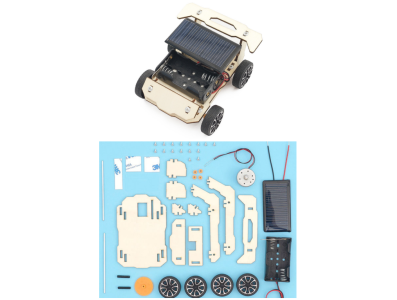 Kit Rob&oacute;tica DIY em madeira para STEM, ci&ecirc;ncia e engenharia - Imagem 1