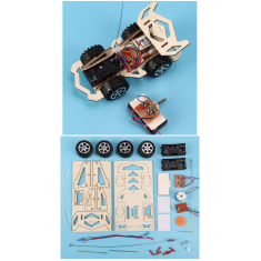 Kit Fa&ccedil;a Voc&ecirc; Mesmo Carro de Controle Remoto (sem bateria)