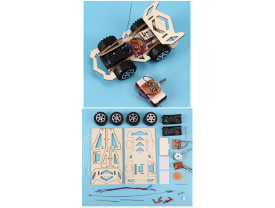 Kit Fa&ccedil;a Voc&ecirc; Mesmo Carro de Controle Remoto (sem bateria) - Imagem 1