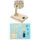 Kit de Rob&oacute;tica Fa&ccedil;a Voc&ecirc; Mesmo em Madeira para STEM, Ci&ecirc;ncia e Engenharia - Thumb - 1