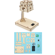 Kit de Rob&oacute;tica Fa&ccedil;a Voc&ecirc; Mesmo em Madeira para STEM, Ci&ecirc;ncia e Engenharia