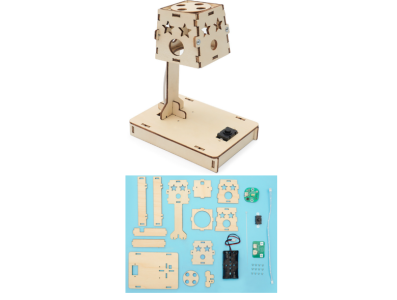 Kit de Rob&oacute;tica Fa&ccedil;a Voc&ecirc; Mesmo em Madeira para STEM, Ci&ecirc;ncia e Engenharia - Imagem 1
