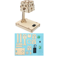 Kit de Rob&oacute;tica Fa&ccedil;a Voc&ecirc; Mesmo em Madeira para STEM, Ci&ecirc;ncia e Engenharia