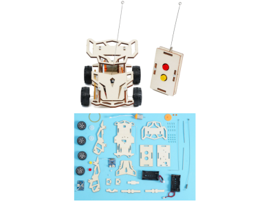 Kit Fa&ccedil;a Voc&ecirc; Mesmo em Madeira STEM para Ci&ecirc;ncia, Engenharia e Rob&oacute;tica - Imagem 1