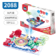 Kit de blocos eletr&ocirc;nicos 2088 Vers&atilde;o Prim&aacute;ria 56 pe&ccedil;as DIY Puzzle educacional de circuitos - Thumb - 1