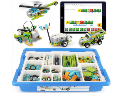 Kit de rob&oacute;tica 280 pe&ccedil;as Wedo 2.0 STEM compat&iacute;vel com bloco LEGO N&ordm; 45300 - Imagem 1