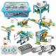 Kit de Rob&oacute;tica CB01 606 pe&ccedil;as, blocos de programa&ccedil;&atilde;o compat&iacute;veis com LEGO - Thumb - 1