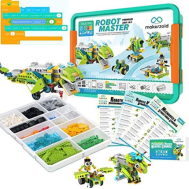 Kit de Rob&oacute;tica Makerzoid Robot Master Premium Rob&ocirc; Program&aacute;vel