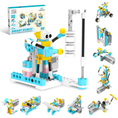 Kit de blocos rob&oacute;ticos program&aacute;vel Makerzoid 72 em 1 para STEM