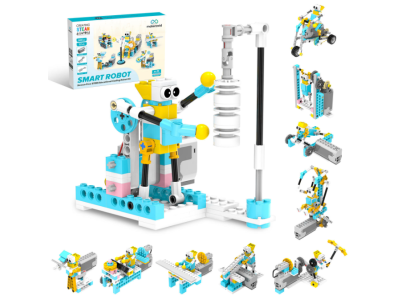 Kit de blocos rob&oacute;ticos program&aacute;vel Makerzoid 72 em 1 para STEM - Imagem 1