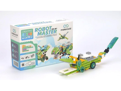 Kit de Rob&oacute;tica Makerzoid Robot Master 100 em 1, Blocos de Programa&ccedil;&atilde;o e Constru&ccedil;&atilde;o - Imagem 1