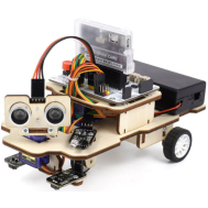 Kit de Rob&oacute;tica Hello STEM HS-A01 Carro Inteligente Multifuncional DIY com Cart&atilde;o de Programa U+