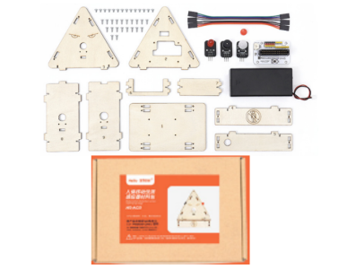 Hello STEM HS-A03 Kit DIY de Sensor de Detec&ccedil;&atilde;o de Movimento Humano sem Cart&atilde;o de Programa&ccedil;&atilde;o U+ - Imagem 1