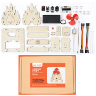 Kit DIY Hello STEM HS-A05 Alarme de Inc&ecirc;ndio sem Cart&atilde;o de Programa&ccedil;&atilde;o U+