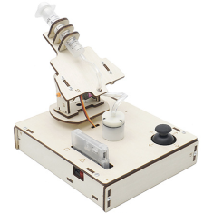 Kit de Rob&oacute;tica DIY Hello STEM HS-A06 Canh&atilde;o Antia&eacute;reo Inteligente com Cart&atilde;o de Programa&ccedil;&atilde;o U+