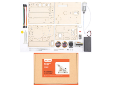 Kit DIY de Rob&oacute;tica Hello STEM HS-A06 Canh&atilde;o Antia&eacute;reo Inteligente sem Placa de Programa&ccedil;&atilde;o U+ - Imagem 1