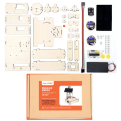 Hello STEM HS-A07 Kit DIY Sistema Inteligente Seguidor de Luz sem Cart&atilde;o de Programa&ccedil;&atilde;o U+