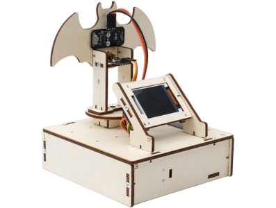 Kit de Rob&oacute;tica Hello STEM HS-A08 Radar de Ondas Ultrass&ocirc;nicas DIY com Cart&atilde;o de Programa&ccedil;&atilde;o U+ - Imagem 1