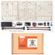 Hello STEM HS-A08 Kit DIY Radar de Ondas Ultrass&ocirc;nicas, sem cart&atilde;o de programa&ccedil;&atilde;o U+ - Thumb - 1