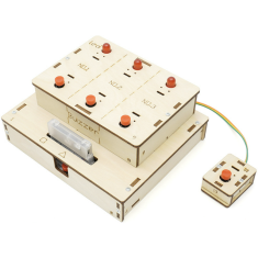 Kit DIY Hello STEM HS-A10 Smart Answerer com Cart&atilde;o de Programa&ccedil;&atilde;o U+