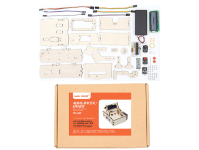 Kit Fa&ccedil;a Voc&ecirc; Mesmo Tel&eacute;grafo C&oacute;digo Morse HS-A12 Hello STEM sem cart&atilde;o de programa U+ - Imagem 1