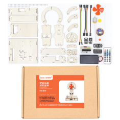 Hello STEM HS-B01 Kit de Rob&oacute;tica Fa&ccedil;a Voc&ecirc; Mesmo Ventilador Inteligente sem Cart&atilde;o de Programa&ccedil;&atilde;o U+