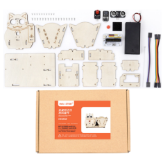 Kit de Rob&oacute;tica Hello STEM HS-B02 DIY sem cart&atilde;o de programa&ccedil;&atilde;o U+