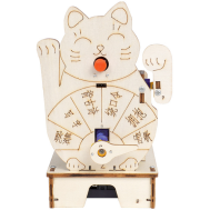 Kit DIY Maneki-neko Hello STEM HS-B03 com Cart&atilde;o de Programa&ccedil;&atilde;o U+