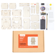 Kit de Rob&oacute;tica Hello STEM HS-B05 Urso Guloso DIY sem cart&atilde;o de programa U+