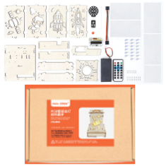 Hello STEM HS-B16 Kit DIY de Lumin&aacute;ria de Mesa Inteligente sem Cart&atilde;o U+ de Programa&ccedil;&atilde;o