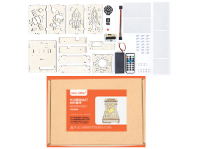 Hello STEM HS-B16 Kit DIY de Lumin&aacute;ria de Mesa Inteligente sem Cart&atilde;o U+ de Programa&ccedil;&atilde;o - Imagem 1