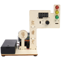 Hello STEM HS-C01 Kit Sem&aacute;foro Criativo DIY para Rob&oacute;tica com Cart&atilde;o de Programa&ccedil;&atilde;o U+