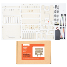 Kit DIY Piano de Teclas Hello STEM HS-D01 sem cart&atilde;o de programa&ccedil;&atilde;o U+