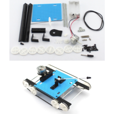Kit de Rob&oacute;tica DIY Tanque Azul Interessante